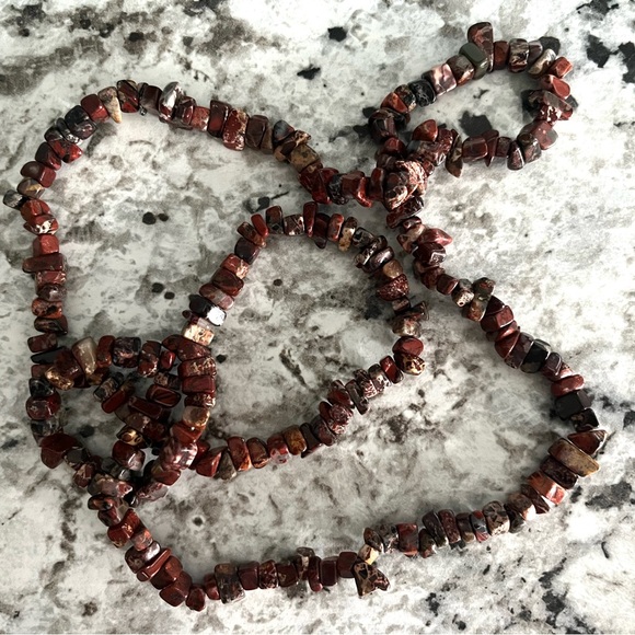 3 Vintage Crystal Chip Necklaces - Picture 6 of 9